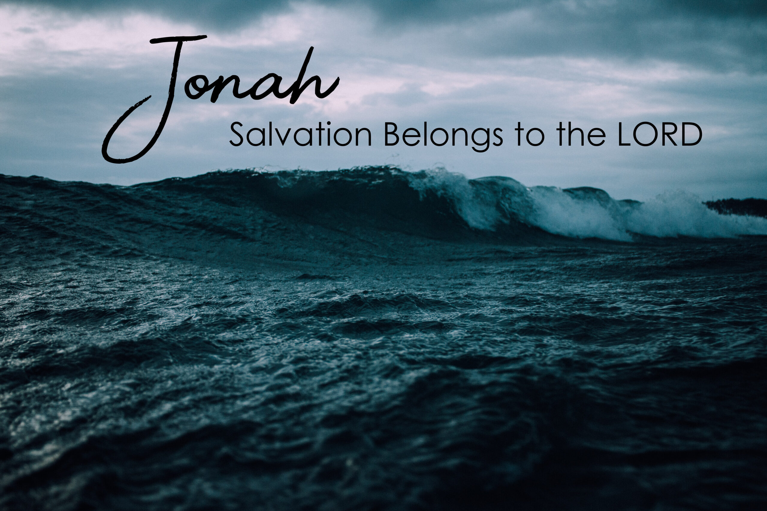 A Prayer Based on Jonah 1